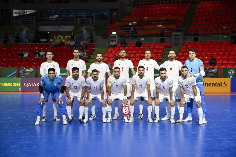 برد تیم ملی فوتسال برابر منتخب لیگ یک