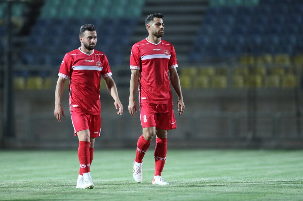 برد پرسپولیس مقابل شمس آذر در نیمه اول