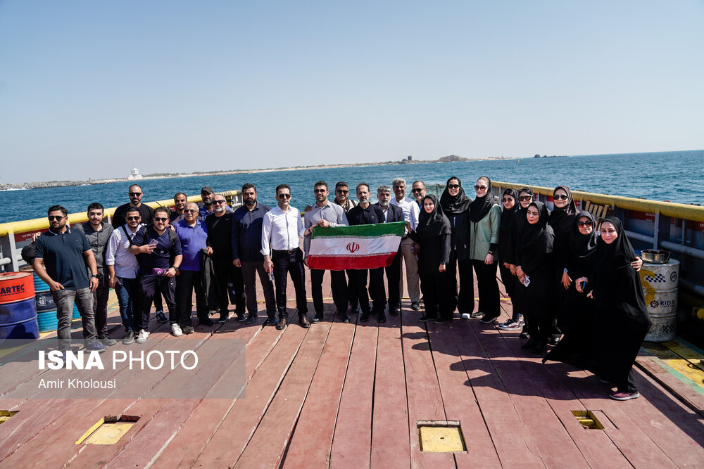 جامعه ورزش ایران در جزیره بوموسی