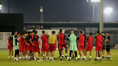 تمرین پرسپولیس بدون «ارونوف» و «العملود» برگزار شد
