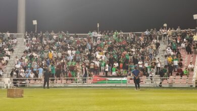 سپاهان در ورزشگاه بی‌طرف مهمان است:/ اردنی‌ها ورزشگاه گرند حمد را روی سرشان گذاشتند (عکس)