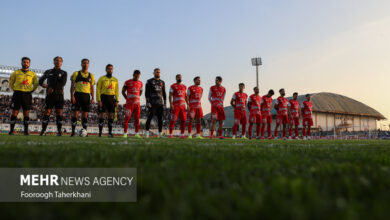 ترکیب تیم فوتبال پرسپولیس برای دیدار با سپاهان اعلام شد