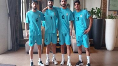 تمرین صبحگاهی جوانان فوتبال ایران در چین