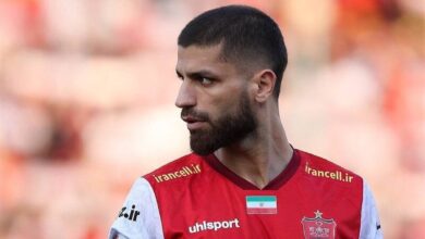 تنها مصدوم پرسپولیس در آستانه بازی با ملوان