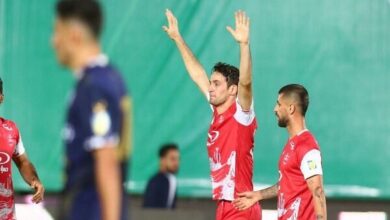 مدافع خارجی پرسپولیس بهترین بازیکن بازی با الشرطه عراق شد