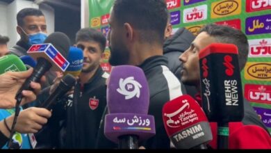 کنعانی زادگان، هافبک پرسپولیس را ممنوع‌المصاحبه کرد + عکس