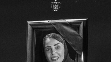 پوستر باشگاه پرسپولیس به مناسبت درگذشت صدف خالقی + عکس