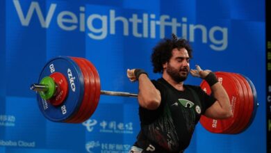 برنز یک ضرب دسته ۱۰۹ کیلوگرم قهرمانی جهان برای کرمی
