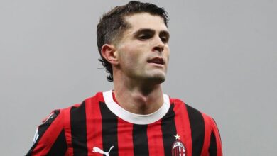 پولیسیچ غایب میلان در لیگ قهرمانان اروپا