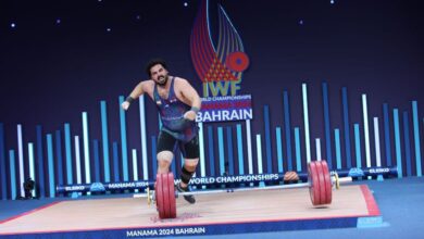 ویدیو/ خوشحالی کرمی بعد از بالا بردن وزنه ۱۸۳ کیلوگرم