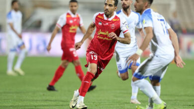 خودنمایی دروازه بان ها در تساوی پرسپولیس و ملوان در نیمه اول