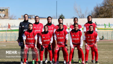 پیروزی پر گل تیم بانوان پرسپولیس و تداوم صدرنشینی