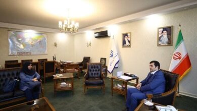 دیدار رئیس فدراسیون ژیمناستیک با وزیر ورزش و جوانان