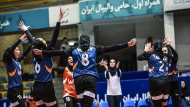  نارنجی‌پوشان تهرانی صدرنشین لیگ والیبال بانوان ماندند