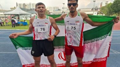 عنوان قهرمانی و نایب قهرمانی دو ۳۰۰۰ متر به ایران رسید 