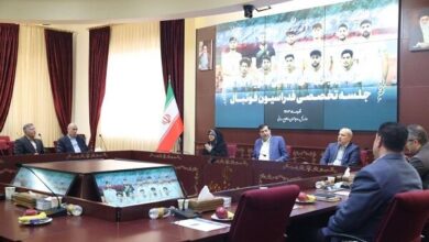 بررسی برنامه‌های تیم فوتبال امید برای بازی‌های آسیایی در حضور وزیر ورزش