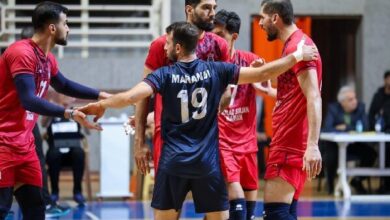 شاگردان عطایی و طلوع کیان فاتحان هفته آخر نیم فصل لیگ والیبال