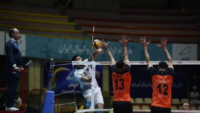 پایان کار شاگردان پیمان اکبری با سومی در نیم فصل لیگ والیبال