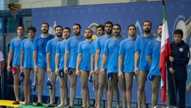 پیروزی تیم ملی واترپلو مقابل آفریقای جنوبی در کاپ جهانی دیویژن ۲