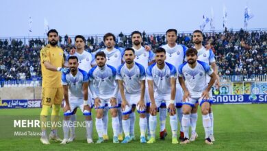 ترکیب تیم فوتبال ملوان برای دیدار با پرسپولیس اعلام شد
