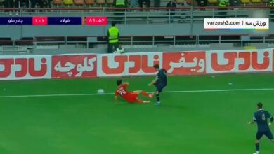 ثبت سریع‌ترین اخراج این فصل لیگ برتر (عکس)