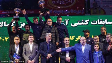 قهرمانی مازندران در کشتی آزاد با نصف توان