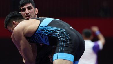 کاویانی‌نژاد: انتظار خاصی برای معافیت از مرحله اول انتخابی نداشتم/ به چیزی جز کشتی فکر نمی‌کنم