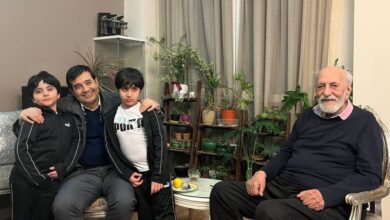 دیدار وزیر ورزش و جوانان با مدال‌آور ایران در بازی‌های آسیایی ١٩۵٨