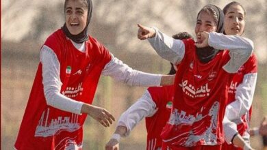 تیم فوتبال بانوان پرسپولیس قهرمان شد