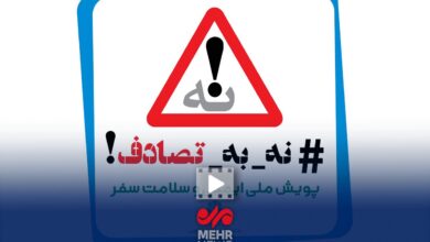 کماندار المپیکی به پویش «نه به تصادف» پیوست