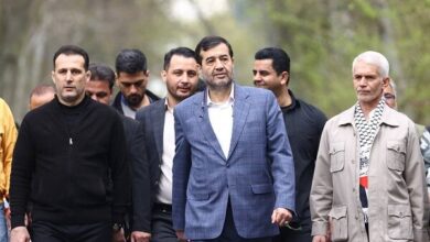 حضور وزیر ورزش و جوانان در راهپیمایی روز جهانی قدس