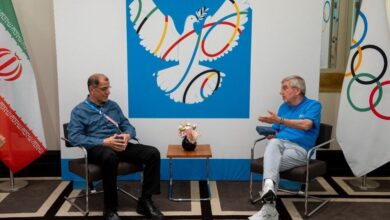 نامه تشکر خسروی‌وفا از توماس باخ/ دعوت از رییس پیشین IOC برای سفر به ایران