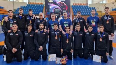پایان کار تیم کشتی آزاد جوانان با ۱۱ مدال رنگارنگ