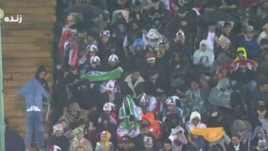 آب باران، ورزشگاه آزادی را برد! (عکس)