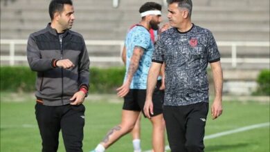 بازگشت پورموسوی به تمرینات تیم فوتبال مس