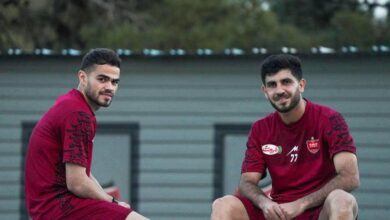 ورود اوستون ارونوف به اردوی پیش فصل پرسپولیس