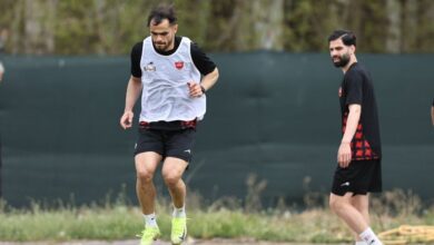عالیشاه تنها مصدوم پرسپولیس؛ تمرین سه‌شنبه سرخ‌ها تعطیل شد