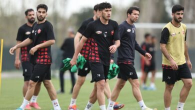 بهبود بازیکنان سرماخورده پرسپولیس؛ غیبت دو بازیکن در تمرین سرخ‌ها