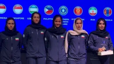 تیم تنیس دختران ایران با باخت به جزایر پاسفیک آغاز کرد