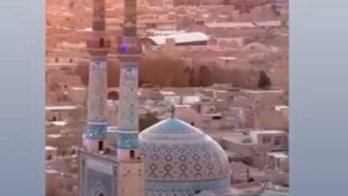 پیام حسن یزدانی در حمایت از مردم ایران + عکس