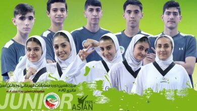 حریفان نمایندگان تکواندو ایران مشخص شدند