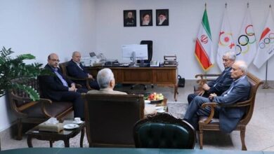 نشست مهدی علی نژاد با دبیران کل سابق کمیته ملی المپیک