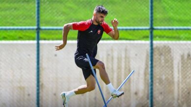 حضور دو بازیکن ملی پوش در تمرین جمعه پرسپولیس