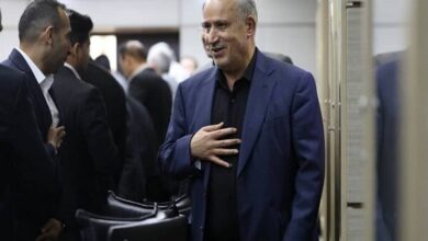 عیادت مهدی تاج از سرمربی چادرملو