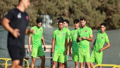 مرور گلزنی به گل گهر در تمرین امروز پرسپولیس