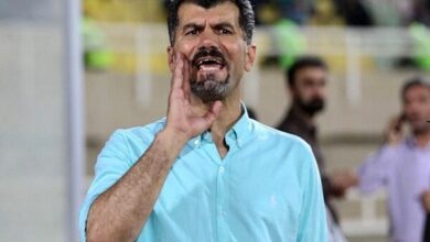 اعتراض سرمربی نیروی زمینی به ناظر بازی