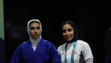 عکس | پرچمدار زن اولین مدال‌آور ایران در بازی های کشورهای اسلامی