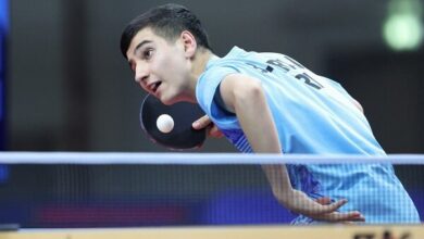 بنیامین فرجی با مصدومیت از مسابقات تنیس روی میز جوانان جهان کنار رفت