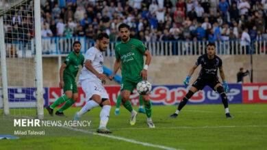 مربی شمس آذر: پنالتی و کارت‌ها روند بازی ما را مختل کرد