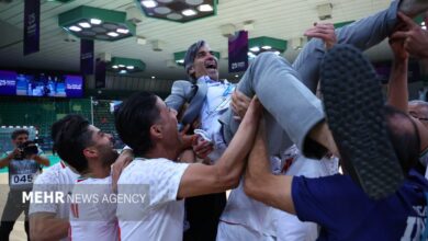 تاج: کسب مدال طلای فوتسال نشان از اقتدار جوانان برومند ایران دارد تاج: کسب مدال طلای فوتسال نشان از اقتدار جوانان برومند ایران دارد